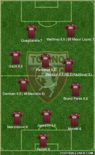 Torino Formation 2015