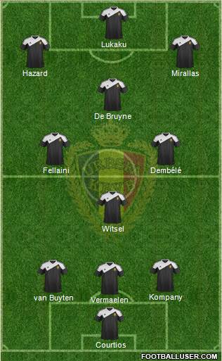 Belgium Formation 2015