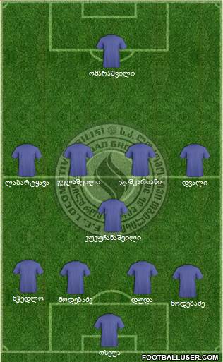 Lokomotivi Tbilisi Formation 2015