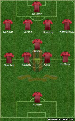 Duli Pengiran Muda Mahkota FC Formation 2015