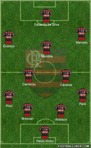 CR Flamengo Formation 2015