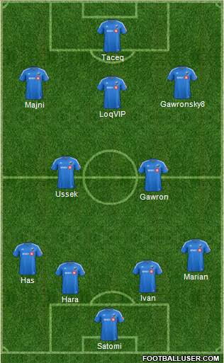 Montreal Impact 4-2-2-2 football formation