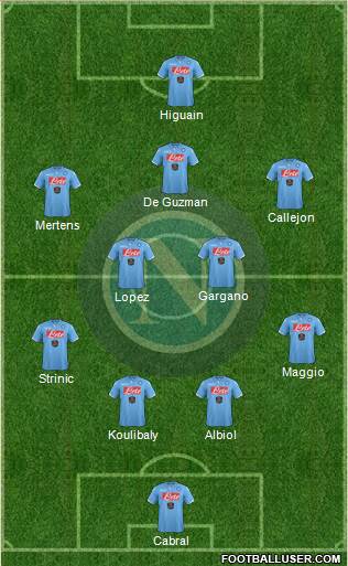 Napoli Formation 2015