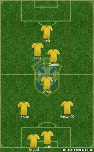 Brazil Formation 2015