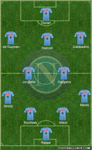 Napoli Formation 2015