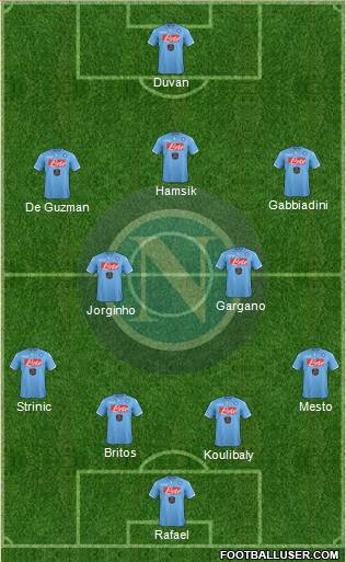 Napoli Formation 2015