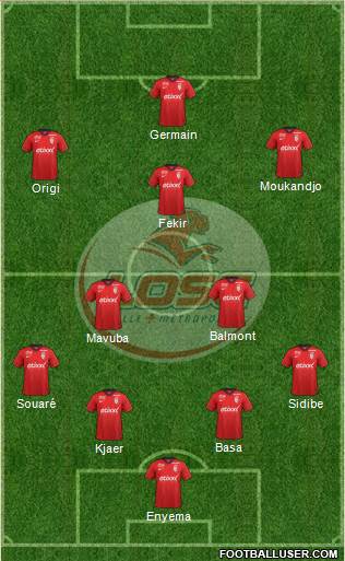 LOSC Lille Métropole Formation 2015