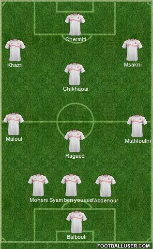 Tunisia Formation 2015