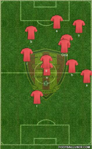 Syrianska FC Formation 2015