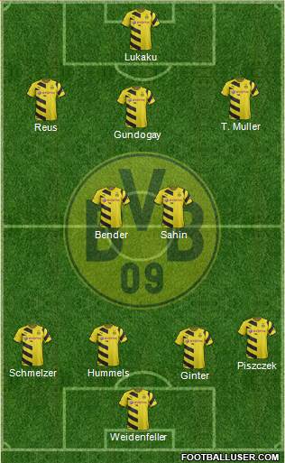 Borussia Dortmund Formation 2015