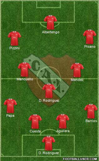 Independiente Formation 2015