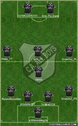 All Boys Formation 2015