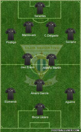 C.D. Leganés S.A.D. Formation 2015