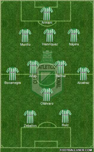 CDC Atlético Nacional Formation 2015