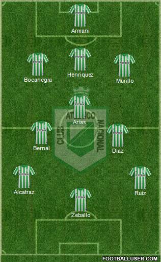 CDC Atlético Nacional Formation 2015