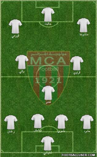 Mouloudia Club d'Alger Formation 2015