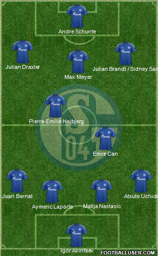 FC Schalke 04 Formation 2015