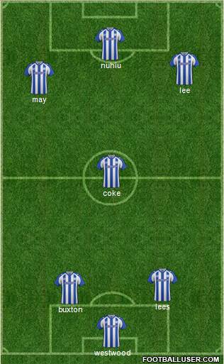 Sheffield Wednesday Formation 2015