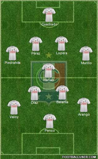 CD Once Caldas Formation 2015