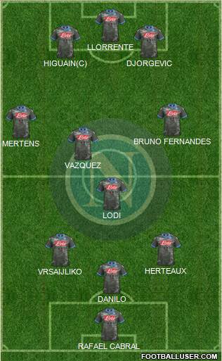 Napoli Formation 2015