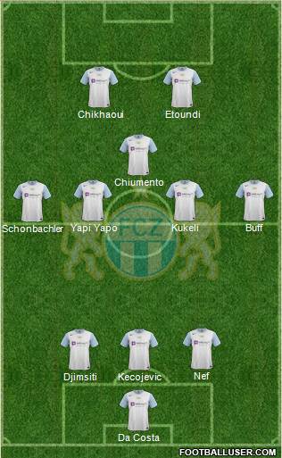 FC Zürich Formation 2015