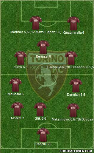Torino Formation 2015