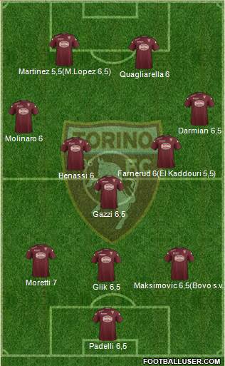 Torino Formation 2015