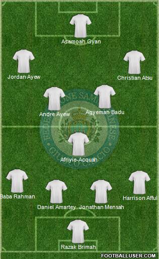 San Marino 4-4-2 football formation