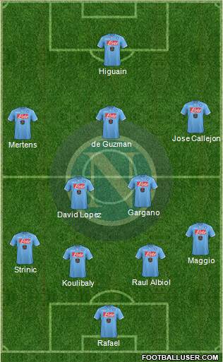 Napoli Formation 2015
