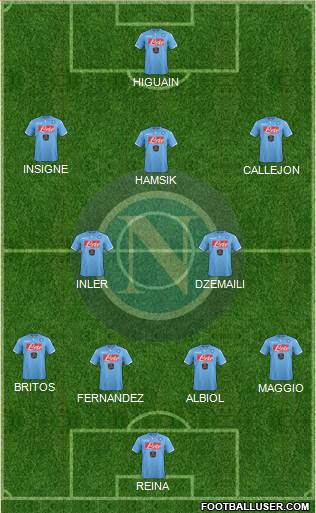 Napoli Formation 2015