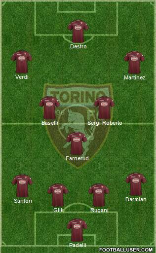 Torino Formation 2015