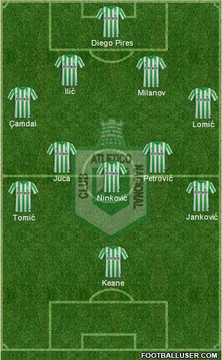 CDC Atlético Nacional Formation 2015