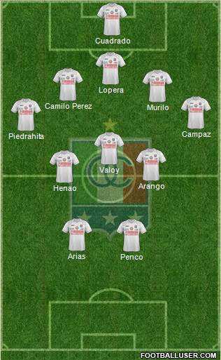 CD Once Caldas Formation 2015