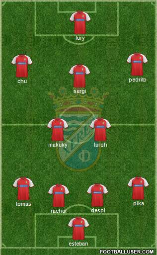 Xerez C.D., S.A.D. Formation 2015