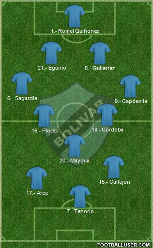 C Bolívar Formation 2015
