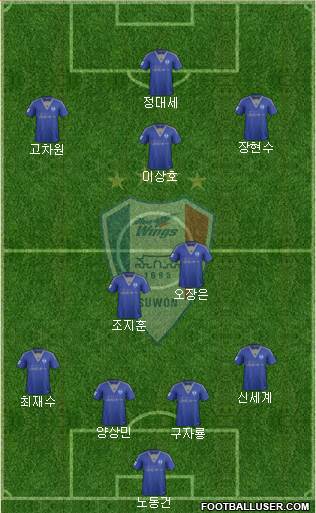 Suwon Samsung Blue Wings Formation 2015