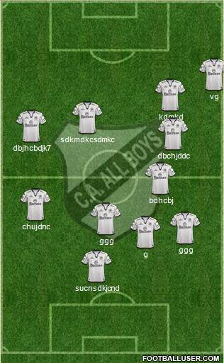 All Boys Formation 2015