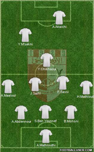 Olympique de Béja Formation 2015
