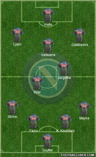Napoli Formation 2015