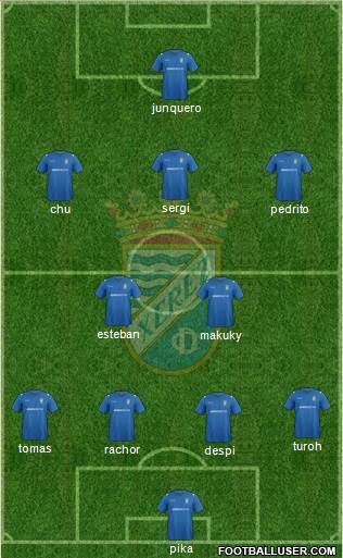 Xerez C.D., S.A.D. Formation 2015