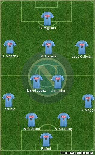 Napoli Formation 2015