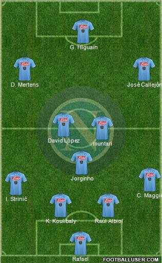 Napoli Formation 2015