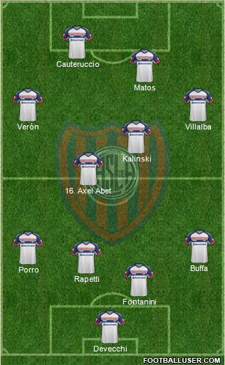 San Lorenzo de Almagro Formation 2015