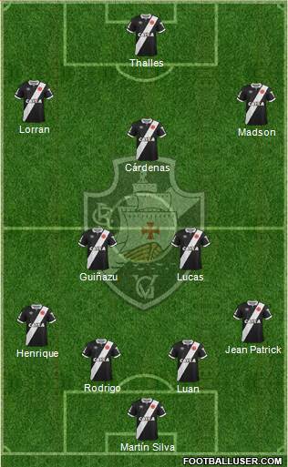 CR Vasco da Gama Formation 2015