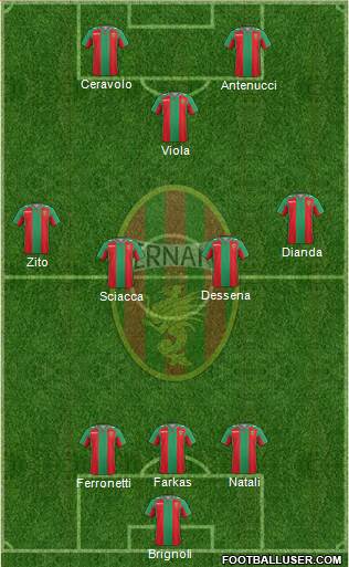 Ternana Formation 2015
