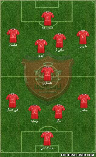 Persepolis Tehran Formation 2015
