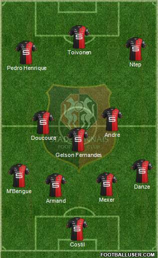 Stade Rennais Football Club Formation 2015