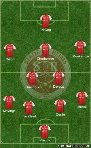 Stade de Reims Formation 2015