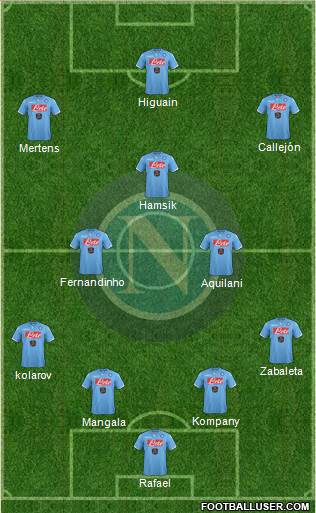 Napoli Formation 2015
