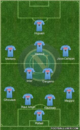 Napoli Formation 2015